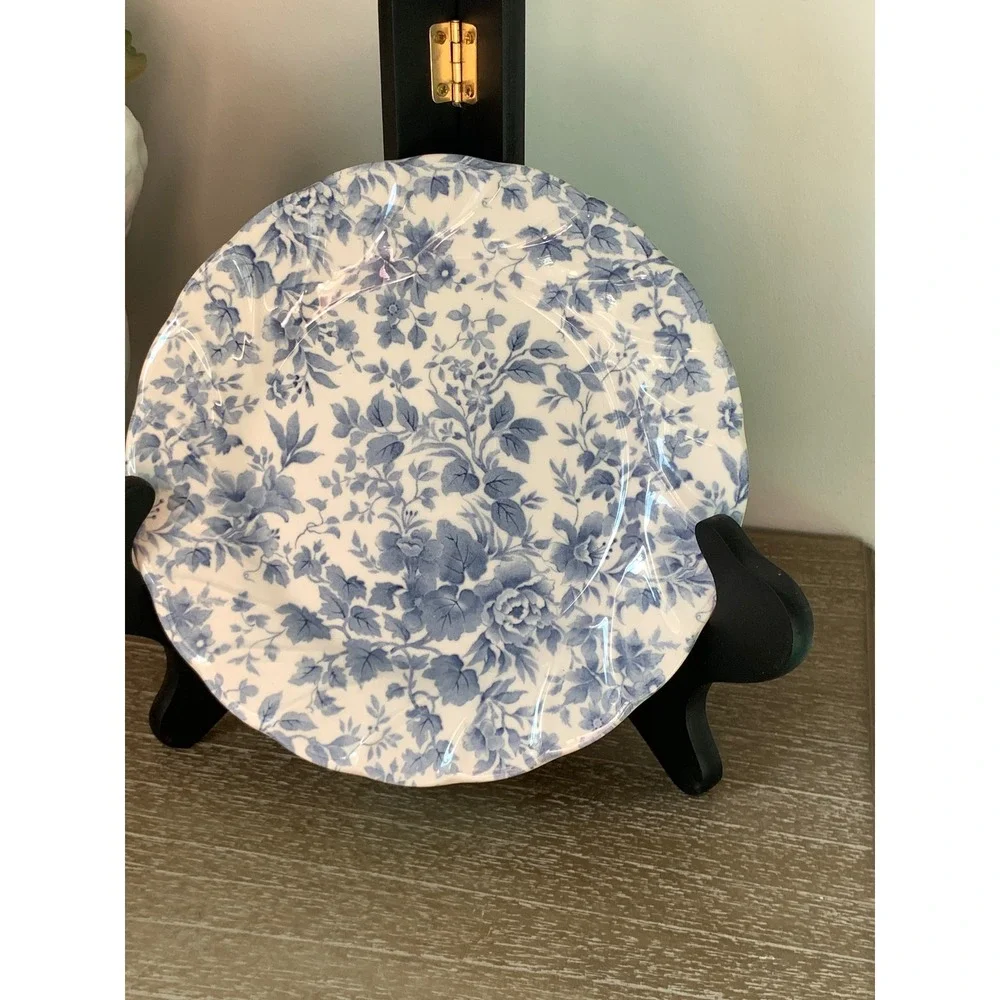 Nikko Tableware Blue Peony Bread and Butter Plate 6.25